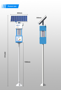 Equipo Insecticida Inalámbrico con Energía Solar y Cálculo del Número de Insectos Eliminados - Product Image 4