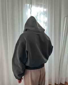 Sudadera Yingling de Punto Grueso con Capucha, Corte Cuadrado, 600 g/m², Poliéster/Algodón, Personalizable, Unisex, Talla Grande, Doble Capa, Corta, 3D - Product Image 5