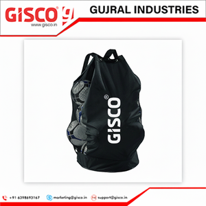 Bolsa de transporte de pelota deportiva de gimnasio personalizada con paneles de malla para uso deportivo y de entretenimiento Marca GISCO/CUSTOM Modelo 45002 - Product Image 1