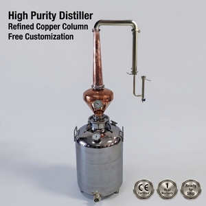 Towin 50L – Équipement de Distillation de Whisky Compact et Durable avec Système de Refroidissement Haute Efficacité en Cuivre, Directement de l'Usine - Product Image 1