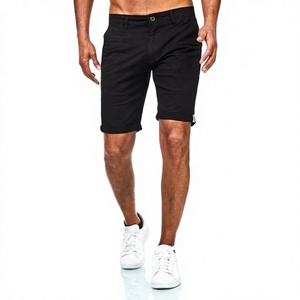 Pantalones Cortos Cargo Rectos de Punto de Secado Rápido con Cremallera y Diseño Personalizado para Hombre, Novedad de Verano, Moda Urbana, Color Sólido - Product Image 2