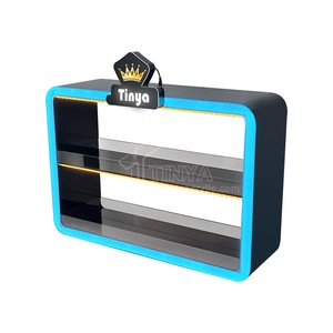 OEM ODM RGB ไฟ LED ติดผนังอะคริลิ<span class=keywords><strong>ค</strong></span>บุหรี่ยืนแสดงยาสูบแบบเรืองแสงสำหรับร้านสะดวกซื้อ - Product Image 2