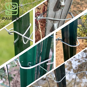 Galvanized T Post <strong>Fence</strong> <strong>Clips</strong> T Post <strong>Clips</strong> for Studded T Post - Product Image 4