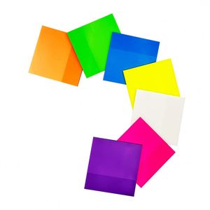 Self-Adhesive PET Sticky <b>Note</b> Tabs 50 Sheets/Pad <b>Book</b> Annotation Supplies for Home Office College School & Reading Studying - Product Image 1
