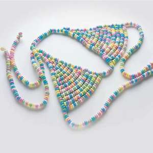 سراويل داخلية بتصميم شائع للبيع بالجملة مقاس كبير للنساء حلوى حمالة صدر ملونة صالحة للأكل - Product Image 2