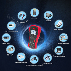 HM-MM06 充電式デジタルマルチメーター オシロスコープ機能搭載 スマートDMM 電圧・抵抗・静電容量測定 バックライト付 - Product Image 3
