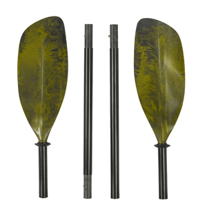 Paddle da viaggio impacchettabile in fibra di vetro con chiusura a scatto 4 pezzi per Kayak gonfiabile pieghevole Kayak Packraft - Product Image 6