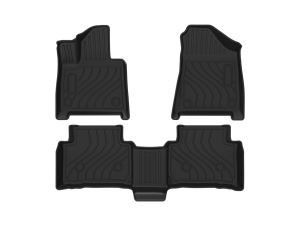 แผ่นรองพื้นรถยนต์ TPE ดีไซน์ 3 มิติ สำหรับทุกสภาพอากาศ ของแท้จากโรงงาน สำหรับ Honda <span class=keywords><strong>Odyssey</strong></span> Ridgeline Pilot พร้อมแผ่นรองท้ายรถ - Product Image 1