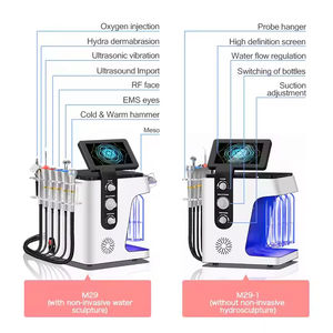 Mesin Perawatan Kulit Mikrodermabrasi Pembersih Wajah Dalam Aqua Peel Jet Oksigen Air H2O2 Layar Sentuh 8 in 1 yang Laris Terjual - Product Image 5
