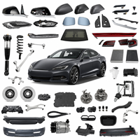 Cubiertas para Espejos Retrovisores Laterales Exteriores Izquierdo y Derecho Compatibles con Tesla Model S - OE 1010102 / 1010104