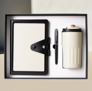 Engravable Companion <b>Gift</b> <b>Set</b> for Employees | Insulated Coffee Mug with Custom Logo & <b>Gift</b> Packaging - Product Image 3