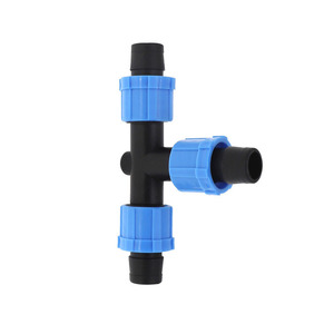 Raccords personnalisés à usage intensif Raccords de ruban goutte à goutte sécurisés pour les raccords <span class=keywords><strong>d</strong></span>'irrigation professionnels en T à écrou de blocage pour l'irrigation agricole - Product Image 5