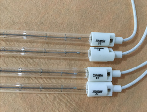 650mm 800mm 1000w Tube de chauffage halogène Lampe IR Chauffage infrarouge Machine de moulage par soufflage pour animaux de compagnie - Product Image 2