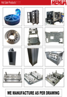 Pièces en tôle usinées avec précision par CNC pour l'assemblage de stator et de rotor de moteur