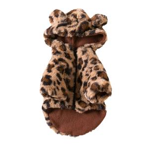 Ropa <span class=keywords><strong>de</strong></span> Moda para Mascotas, Abrigo <span class=keywords><strong>de</strong></span> Invierno para Perros, Estampado <span class=keywords><strong>de</strong></span> Leopardo, Felpa Gruesa, para <span class=keywords><strong>Chihuahua</strong></span> - Product Image 5