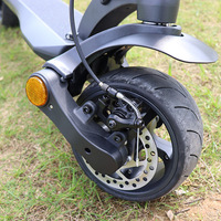 Trottinette électrique pliable pour adultes avec pneus larges et freins à double disque, en alliage d'aluminium, portable, pour les trajets urbains, 35 km/h, batterie 4,4-10,4 Ah