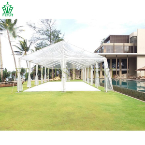 Carpa <span class=keywords><strong>de</strong></span> Jardín para Eventos y Bodas <span class=keywords><strong>con</strong></span> Techo Transparente <span class=keywords><strong>de</strong></span> 25x25, para 200 Personas, en Oferta - Product Image 6