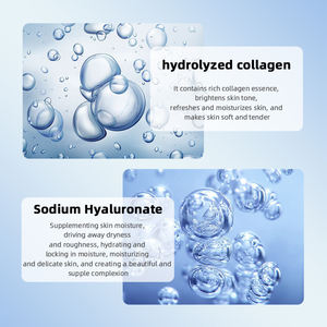 מסכת קולגן לילה חדשה FKY <span class=keywords><strong>2026</strong></span> עם חומצה היאלורונית, לחות, קולגן קוריאני, ג'ל פילינג להבהרת עור הפנים - Product Image 5