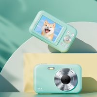 Nueva Cámara Portátil de Apuntar y Disparar con Zoom 16X y Tarjeta TF 1080P, Apta para Niños