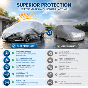 Custom Reflective Mirror Surface Automobile Cover Waterproof Shiny Metallic Coating Sedan SUV Dust UV Defense <strong>Blanket</strong> - Product Image 5