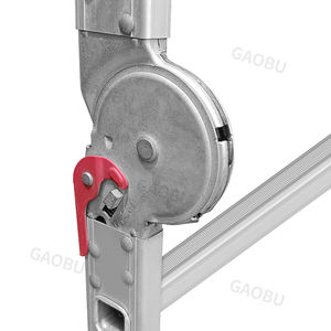 Foshan, Заводская распродажа, многофункциональная расширяющая Складная Выдвижная алюминиевая соединяющая лестница и Рабочая платформа - Product Image 6