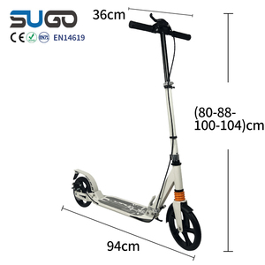 Nuovo Design 2 ruote Kick Scooter adatto per bambini 7 + anni e abbastanza forte per gli adulti Kick Scooter - Product Image 2
