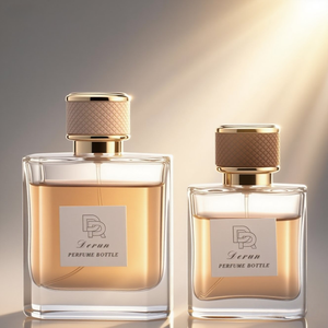 Decant Nước Hoa Rỗng Chai 50M Ưa Thích 100Ml Nước Hoa Sang Trọng attar Chai Xách Tay Màu Hồng, Nâu Nắp Nước Hoa Chai Với Hộp - Product Image 2