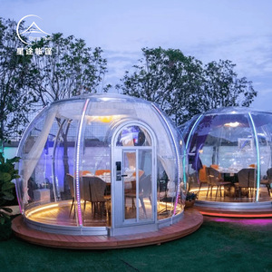 เต็นท์ทรงโดม Stars Tent สำหรับ 6-8 คน รุ่นหรูหรา ใช้ได้ทุกฤดู มีห้องนอนหนึ่งห้อง ห้องนั่งเล่นหนึ่งห้อง แบบขยายพื้นที่กว้างขวาง - Product Image 5