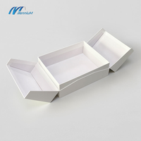 Boîte à bijoux en carton écologique de luxe, fournisseur chinois personnalisé, logo personnalisé, boîte cadeau à double porte pour huile essentielle