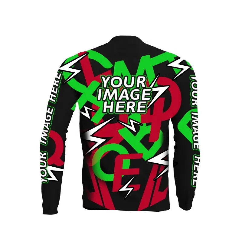 Nuevo diseño personalizado MTB sublimación manga corta ciclismo Jerseys hombres bicicleta desgaste ciclos uniforme