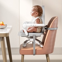 Siège rehausseur réglable pour enfants, chaise de dîner multifonction pour bébé et tout-petits
