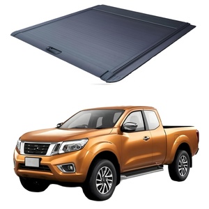 Cubierta de cama de camión Tonneau dura de aleación de aluminio retráctil personalizada, tapa de rodillo para Nissan Navara NP300 <span class=keywords><strong>Ssangyong</strong></span> Musso GWM Cannon - Product Image 1