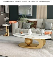 Table basse de luxe légère avec plateau en ardoise et structure en acier titane, vente en gros. Idéal pour les hôtels et les résidences haut de gamme.