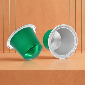 Kit Dispenser in Alluminio Delta Martello Originale Rosso Pronto all'Uso per Capsule di <span class=keywords><strong>Caffè</strong></span> Nespresso Next OEM <span class=keywords><strong>Caffitaly</strong></span> - Product Image 1
