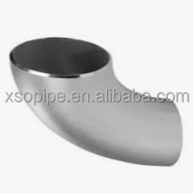 מרפק פלדה מלוטשת גבוהה נירוסטה 90 מעלות ss304/316 עמידות בפני קורוזיה עבור קווים כימיים גז מים מרותכים סוג חלק - Product Image 2