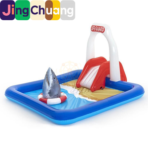 <span class=keywords><strong>Piscine</strong></span> à balles gonflable <span class=keywords><strong>pour</strong></span> enfants Jingchuang53079 Shark Play Pool, parc aquatique <span class=keywords><strong>pour</strong></span> bébés - Product Image 3