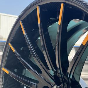 Venta Directa de Fábrica, Nuevas Llantas de Fibra de Carbono Forjadas de 18-22 Pulgadas, Diseño Cóncavo Cromado Personalizado - Product Image 6