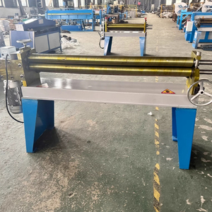 Asymmetrische 3-rollen plaatrolmachine voor 2 mm, 1,2 mm, 26 <span class=keywords><strong>gauge</strong></span> dik koolstofstaal, RVS, aluminium cilinders en metaalbehuizingen. - Product Image 3