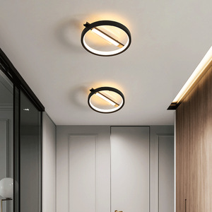 Luminaire LED pour couloir, style minimaliste moderne nordique, montage en surface, trois couleurs, pour entrées de maison, vestiaires, éclairage - Product Image 5