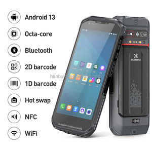 5,5 inch mobiele <span class=keywords><strong>POS</strong></span> robuuste <span class=keywords><strong>handheld</strong></span> <span class=keywords><strong>NFC</strong></span> <span class=keywords><strong>POS</strong></span>-<span class=keywords><strong>terminal</strong></span> met barcode scanner PDA's - Product Image 4