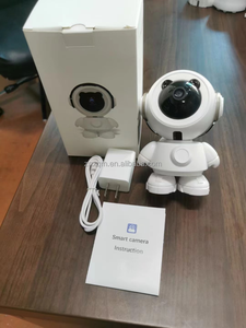 2.4G/5G Astronauta Shaking Machine HD Home Monitor Night Vision <span class=keywords><strong>Security</strong></span> <span class=keywords><strong>Camera</strong></span> com armazenamento de cartão de memória para uso doméstico