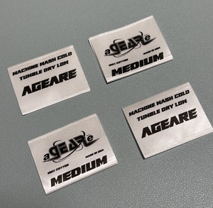 Etiquetas de Ropa Personalizadas de Alta Densidad y Calidad, de Satén <span class=keywords><strong>Pika</strong></span>, de Algodón y Poliéster, Accesorios para Prendas, Lavables, con Logotipo Impreso - Product Image 3