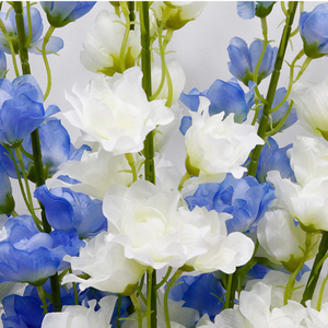 Vente en gros de fleurs artificielles en soie de haute qualité, faites à la main, grandes fleurs de delphiniums pour Thanksgiving, le Nouvel An, les mariages, la décoration de la maison - Product Image 5