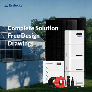 Sistema de Energía Solar de 5kW con Batería de Litio para Uso de Respaldo - Product Image 3