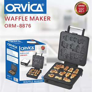 เครื่องทำแซนด์วิชแบบครอส-บอร์เดอร์ ORVICA, เครื่องทำเค้กในครัวบ้าน, เครื่องทำแซนด์วิช, เครื่องทำสเต็ก, เครื่องปิ้งขนมปังอเนกประสงค์ - Product Image 4