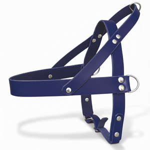 Arnés de Perro de Cuero Vegano Ecológico Suave Anti-Tirones, Chaleco para Mascotas Sin Tirones para Perros Grandes y Medianos con Asa - Product Image 2