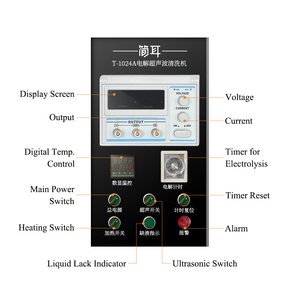 Tullker khuôn điện siêu âm sạch hơn khuôn điện phân Máy làm sạch tiêm chèn dụng cụ kim loại cao su nhựa - Product Image 6