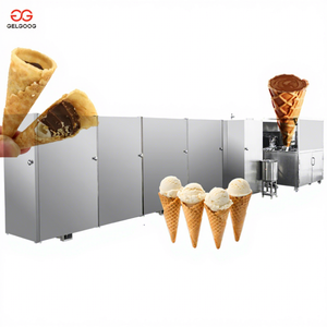 Machine à fabriquer des cornets de glace automatiques GELGOOG, électrique, haute productivité, ligne de production de cornets de glace - Product Image 3