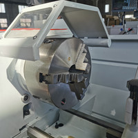 Torno de Mesa Horizontal de Servicio Mediano CQ6236 220V/380V con 1.5 Años de Garantía, Portaherramientas de 4 Estaciones, 70-2000 RPM, 1000mm