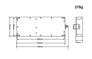 Módulo de Supresión de Ondas de Radio 2575-2700MHz 70W GaN con Carcasa de Aluminio Protegida, Módulo de Potencia RF para Procesamiento de Señales IoT - Product Image 6